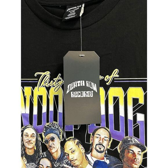 Snoop Dogg 30 Years Of Death Row TShirt 90’s Doggystyle Rap Graphic Gin & Juice - Picture 6 of 11